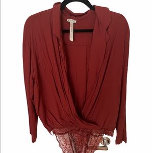 Small Free People body suit
